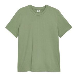 NWOT ARKET Crew Neck Tee Olive Green